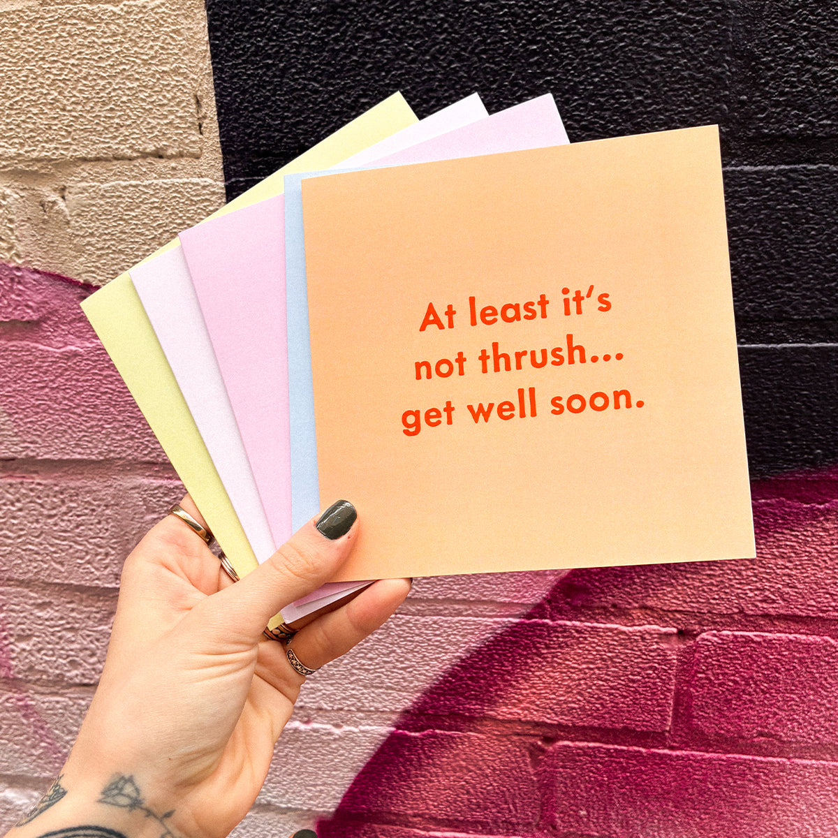 Insane Greeting Cards (5 Pack)-Feminist Apparel, Feminist Gift, Feminist Greeting Cards-The Spark Company