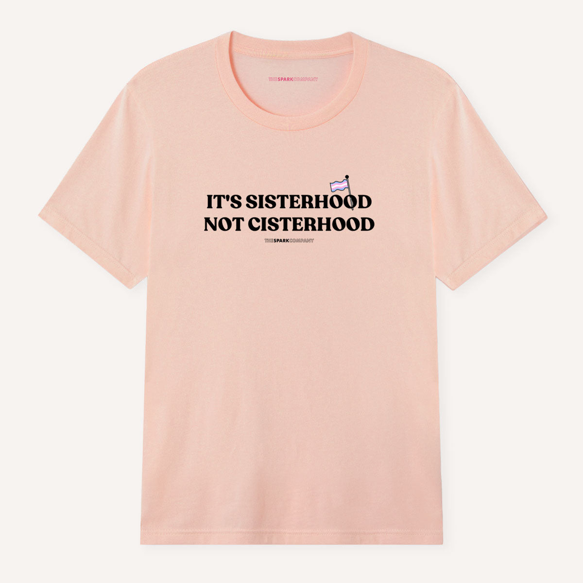 It's Sisterhood Not Cisterhood T-Shirt-Feminist Apparel, Feminist Clothing, Feminist T Shirt, BC3001-The Spark Company