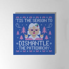 Load image into Gallery viewer, Knitted Feminist Christmas Cards (5 Pack)-Feminist Apparel, Feminist Gift, Feminist Christmas Cards-The Spark Company