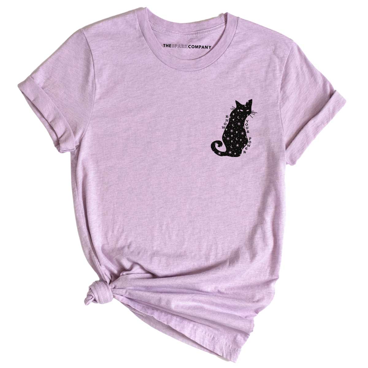 Know Your Power T-Shirt-Feminist Apparel, Feminist Clothing, Feminist T Shirt, BC3001-The Spark Company