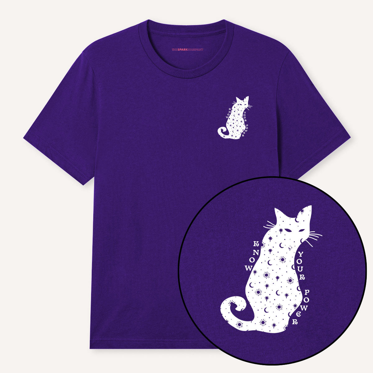 Know Your Power T-Shirt-Feminist Apparel, Feminist Clothing, Feminist T Shirt, BC3001-The Spark Company