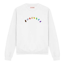 Load image into Gallery viewer, LGBTQ+ Crystals Sweatshirt-Feminist Apparel, Feminist Clothing, Feminist Sweatshirt, JH030-The Spark Company