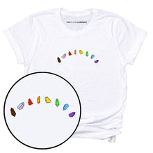 Load image into Gallery viewer, LGBTQ+ Crystals T-Shirt-LGBT Apparel, LGBT Clothing, LGBT T Shirt, BC3001-The Spark Company