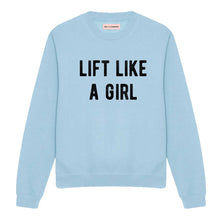 Load image into Gallery viewer, Lift Like A Girl Sweatshirt-Feminist Apparel, Feminist Clothing, Feminist Sweatshirt, JH030-The Spark Company