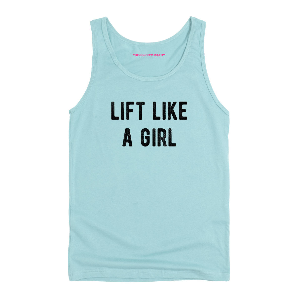 Lift Like A Girl Tank Top-Feminist Apparel, Feminist Clothing, Feminist Tank, 03980-The Spark Company