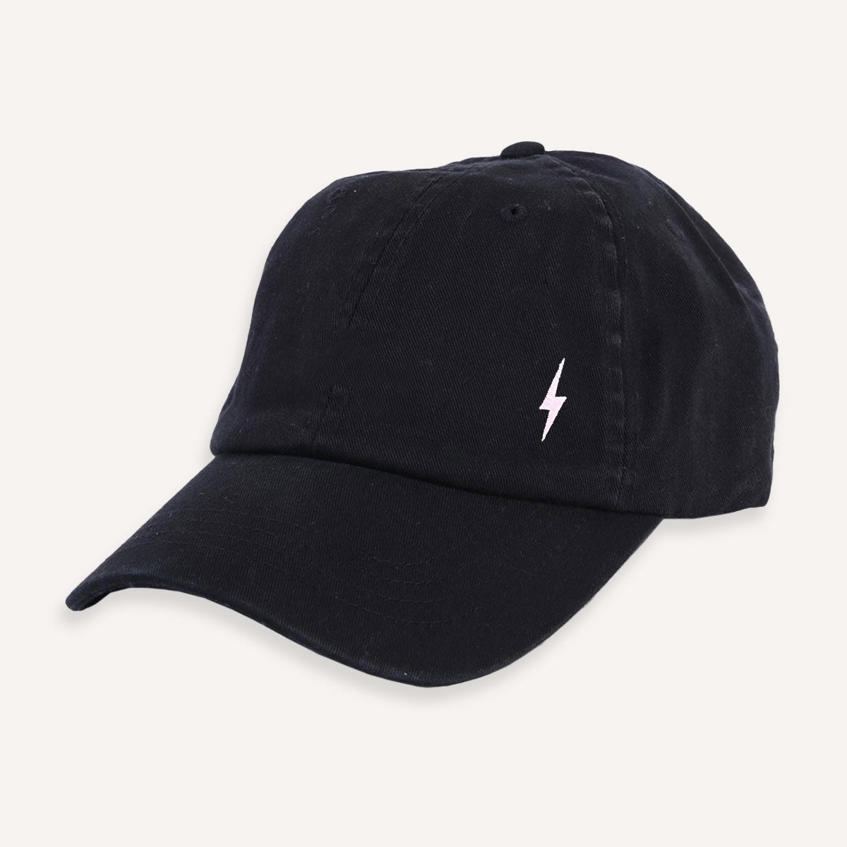 Lightning Embroidered Mom Cap-Feminist Apparel, Feminist Gift, Mum Cap, BB653-The Spark Company