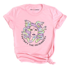 Load image into Gallery viewer, Limited Colour: Petrify The Patriarchy T-Shirt-Feminist Apparel, Feminist Clothing, Feminist T Shirt, BC3001-The Spark Company