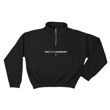 Load image into Gallery viewer, Logo Embroidered 1/4 Zip Crop Sweatshirt-Feminist Apparel, Feminist Clothing, Feminist Sweatshirt, JH037-The Spark Company