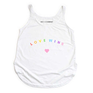 Love Wins Pastel Festival Tank Top-LGBT Apparel, LGBT Clothing, LGBT Vest, NL5033-The Spark Company