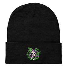 Load image into Gallery viewer, Medusa Embroidered Beanie Hat-Feminist Apparel, Feminist Gift, Feminist Cuffed Beanie Hat, BB45-The Spark Company