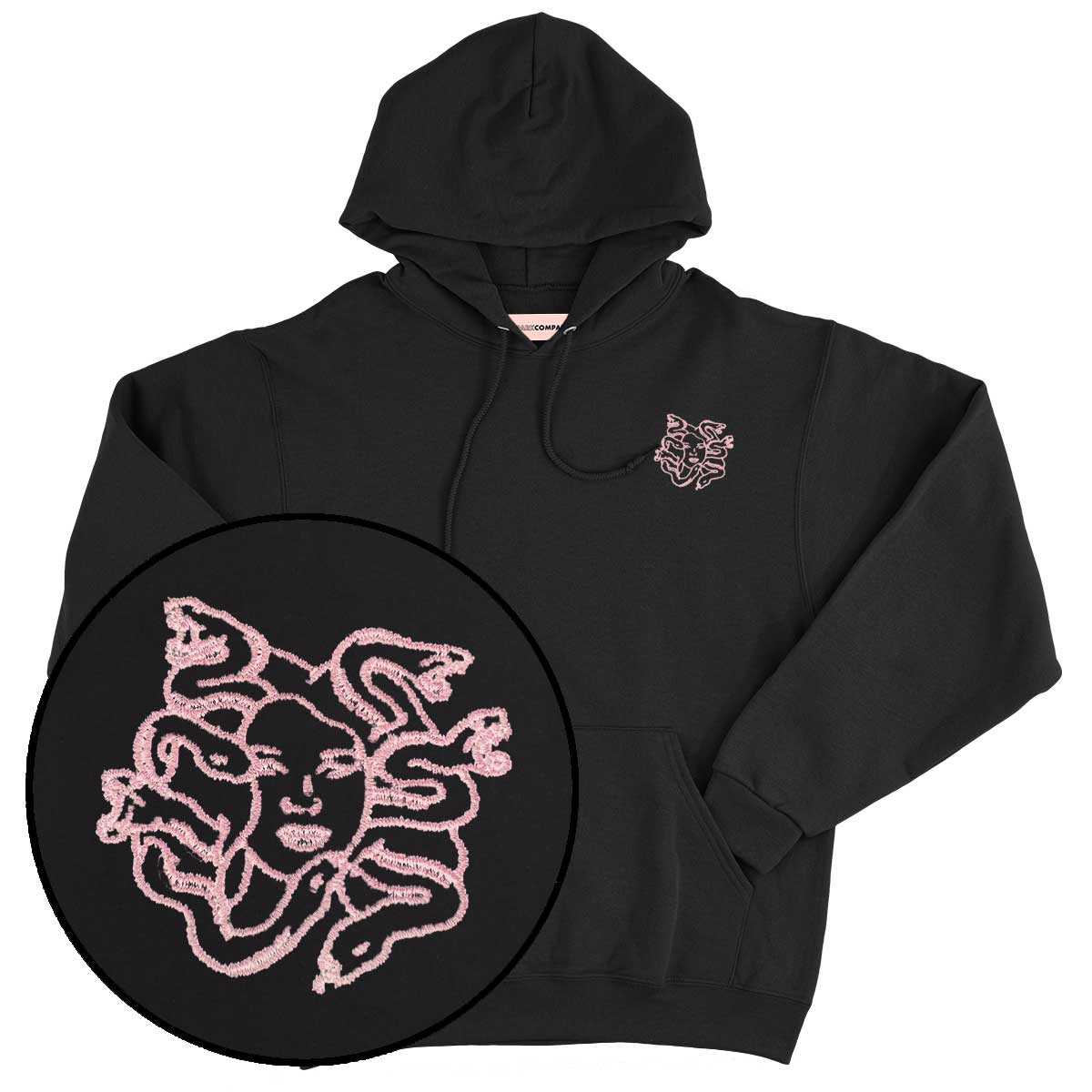 Medusa Embroidered Hoodie-Feminist Apparel, Feminist Clothing, Feminist Hoodie, JH001-The Spark Company