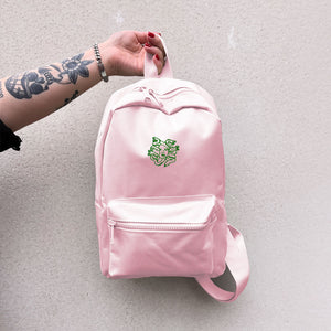 Medusa Embroidered Mini Backpack-Feminist Apparel, Feminist Gift, Feminist Mini Backpack, BG153-The Spark Company