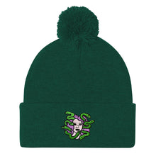 Load image into Gallery viewer, Medusa Embroidered Pom Pom Beanie Hat-Feminist Apparel, Feminist Gift, Feminist Beanie Hat BB426-The Spark Company