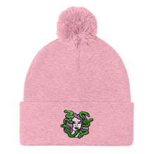 Load image into Gallery viewer, Medusa Embroidered Pom Pom Beanie Hat-Feminist Apparel, Feminist Gift, Feminist Beanie Hat BB426-The Spark Company