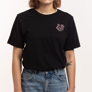 Medusa Embroidery Detail T-Shirt-Feminist Apparel, Feminist Clothing, Feminist T Shirt, BC3001-The Spark Company