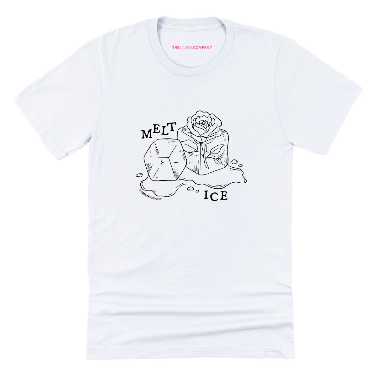 Melt Ice T-Shirt-Feminist Apparel, Feminist Clothing, Feminist T Shirt, BC3001-The Spark Company