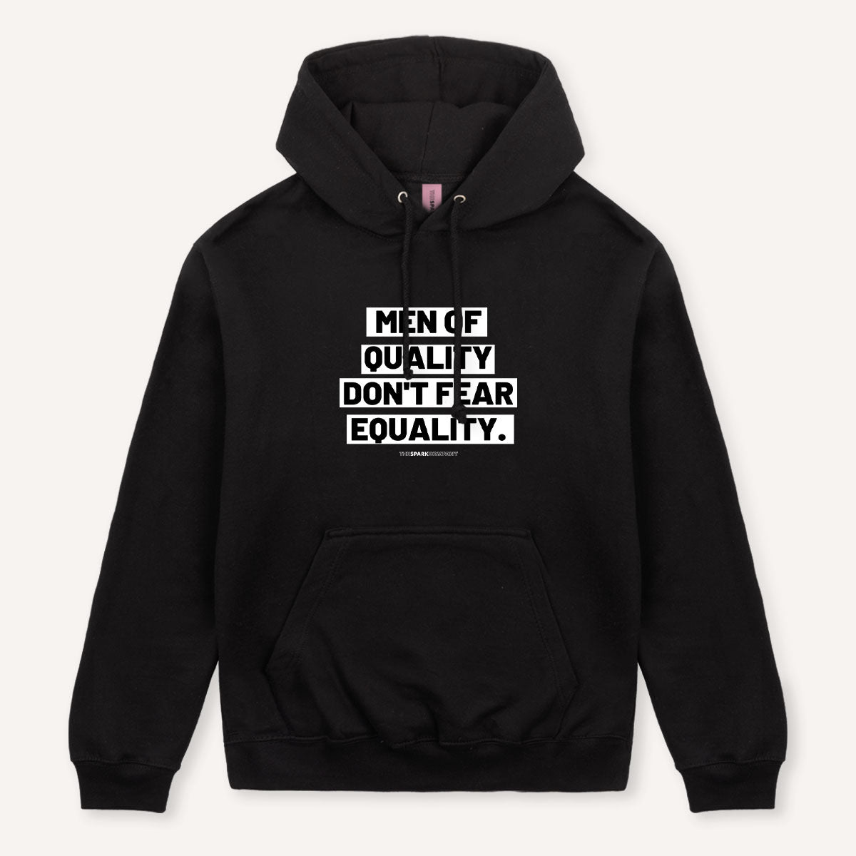 Men Of Quality Men's Hoodie-Feminist Apparel, Feminist Clothing, Feminist Hoodie, JH001-The Spark Company