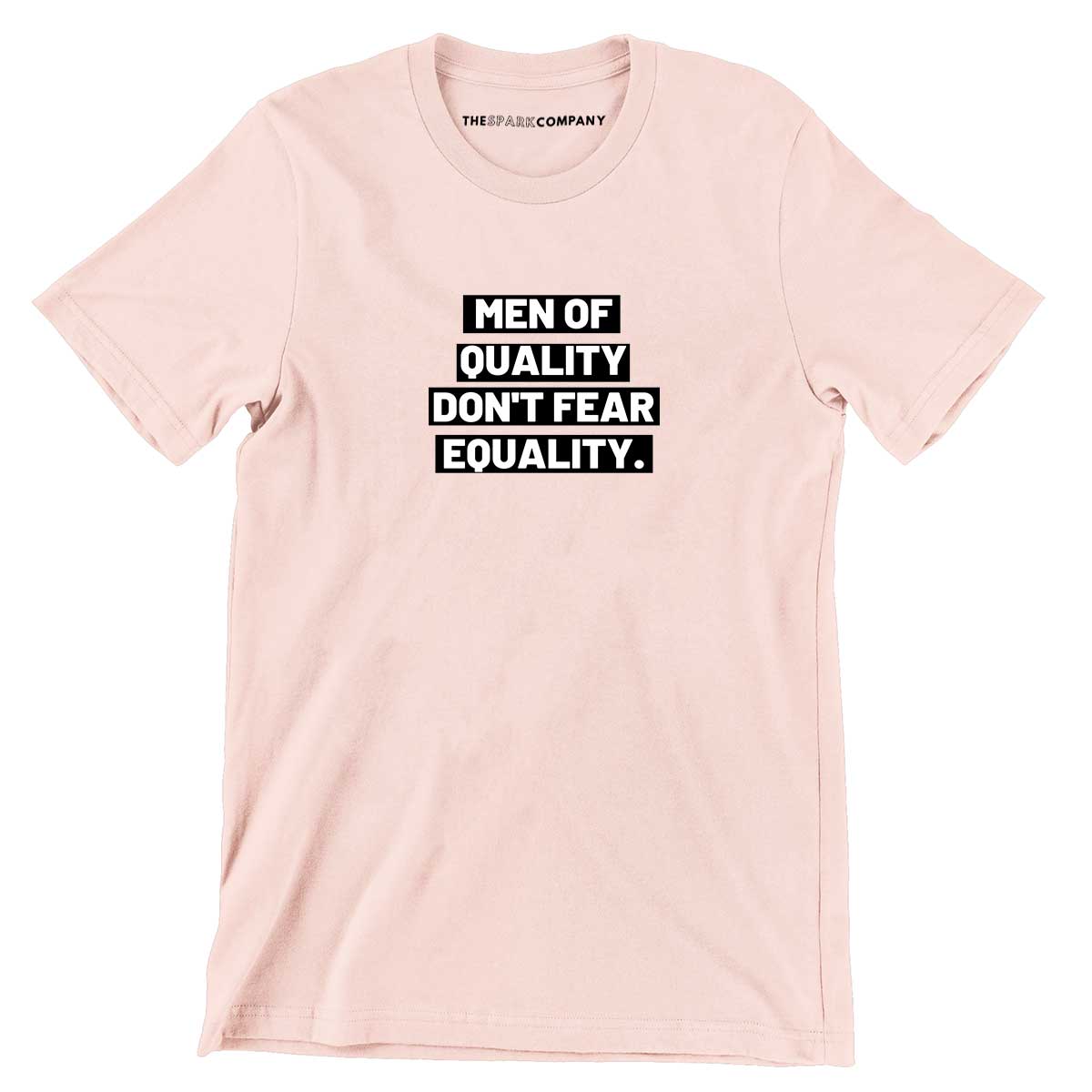 Men Of Quality Men's T-Shirt-Feminist Apparel, Feminist Clothing, Men's Feminist T Shirt, BC3001-The Spark Company