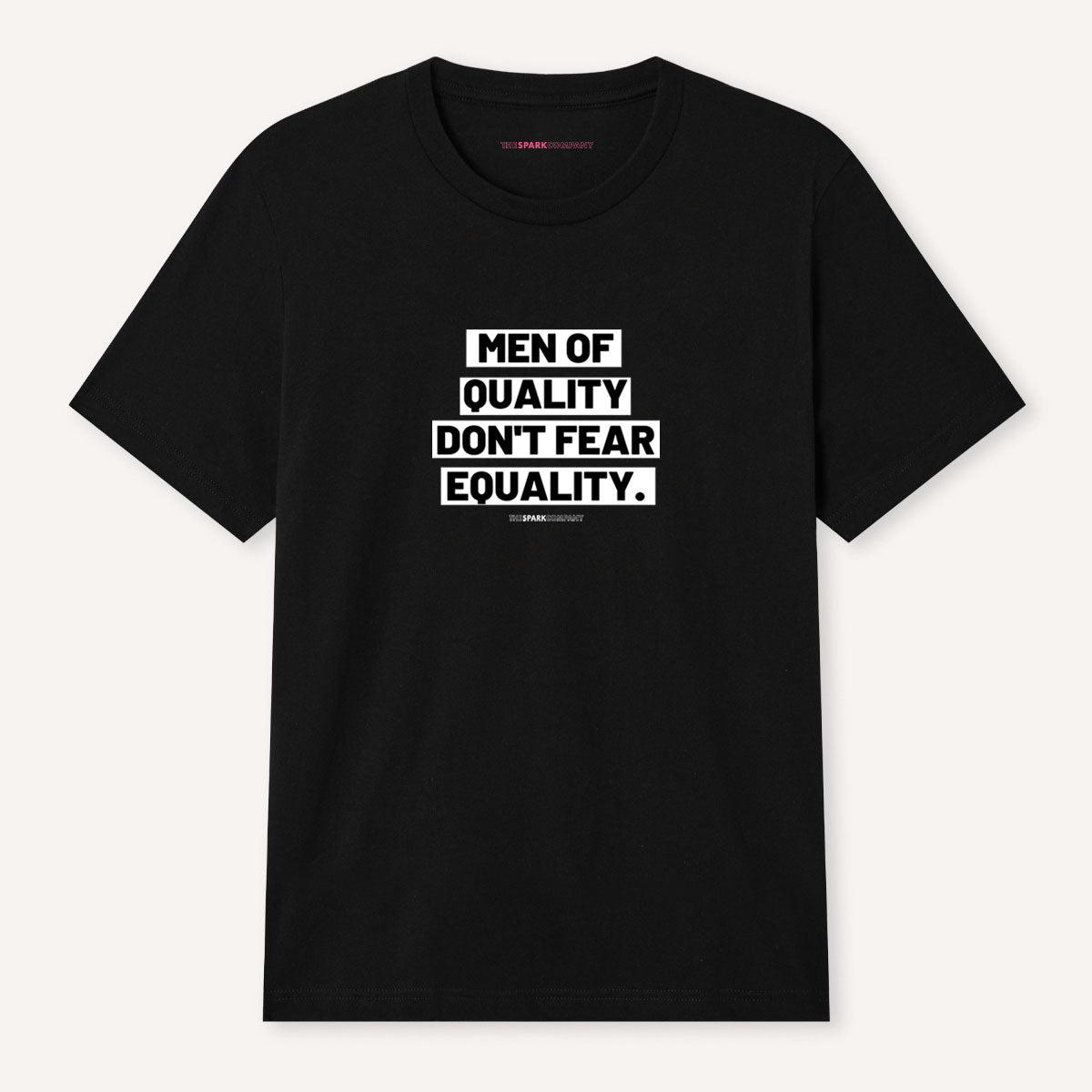 Men Of Quality Men's T-Shirt-Feminist Apparel, Feminist Clothing, Men's Feminist T Shirt, BC3001-The Spark Company