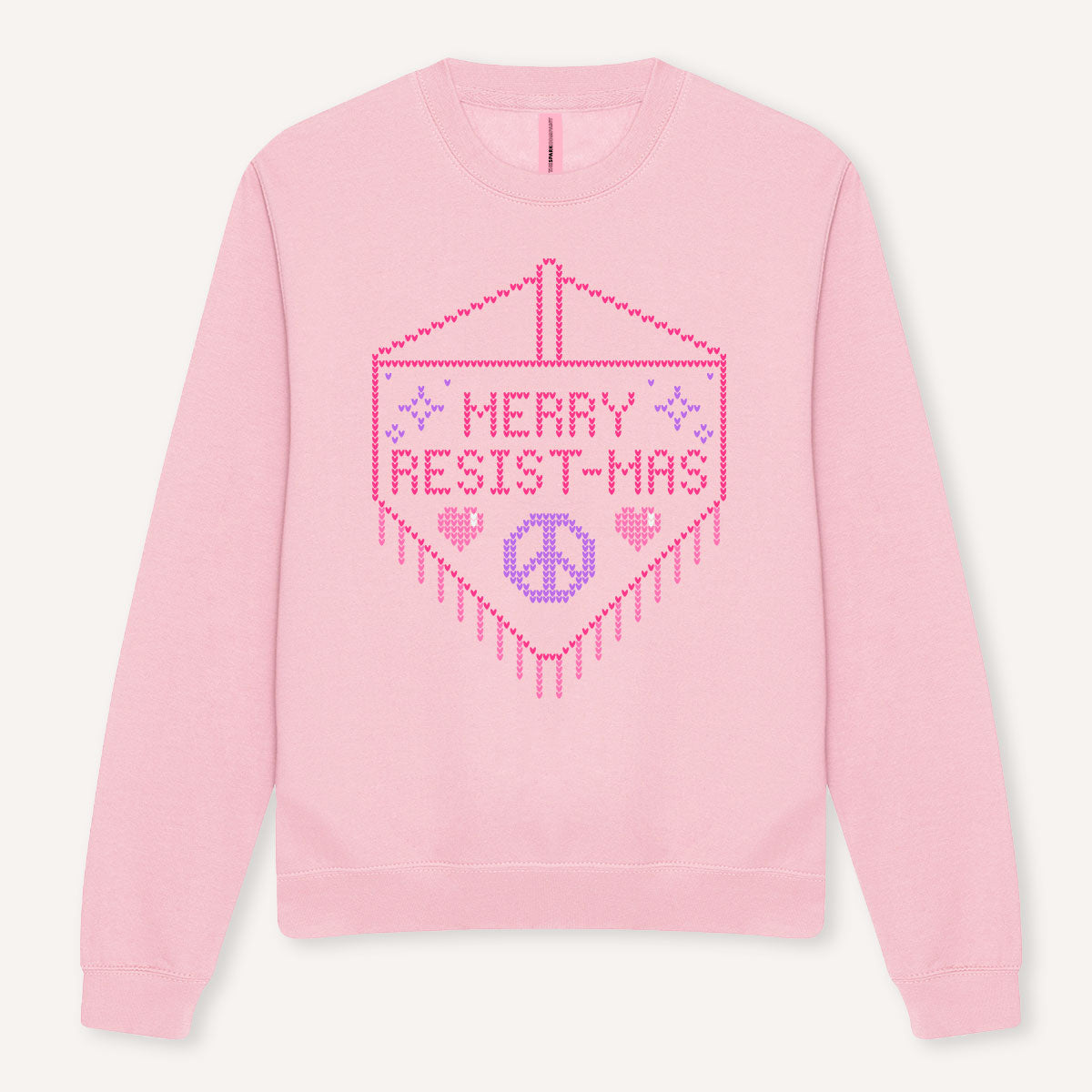 Merry Resist-mas Ugly Christmas Jumper-Feminist Apparel, Feminist Clothing, Feminist Sweatshirt, JH030-The Spark Company