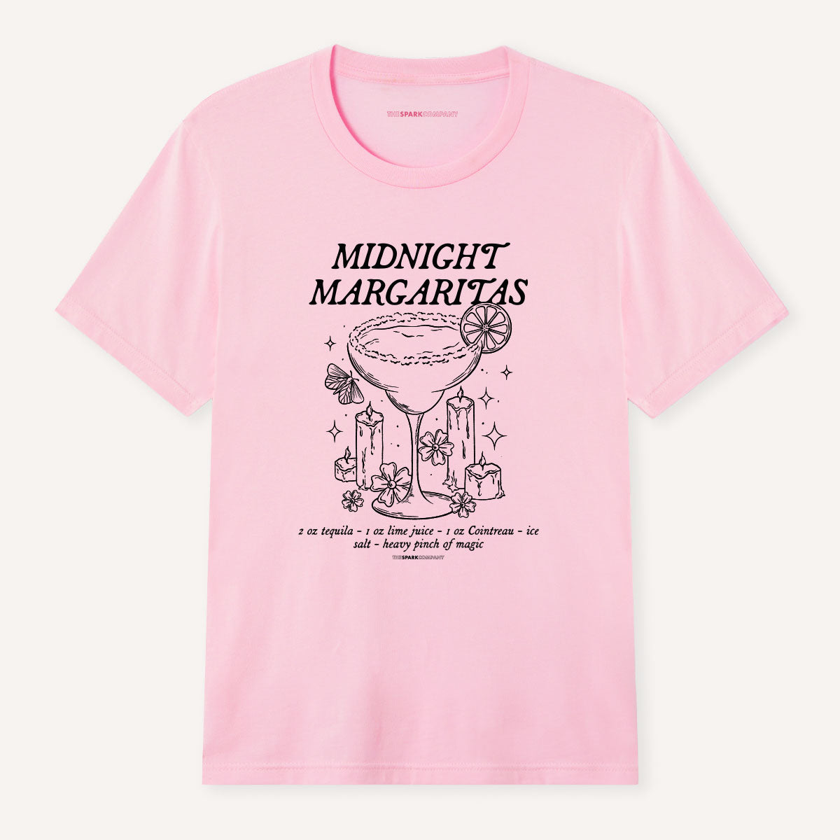 Midnight Margaritas T-Shirt-Feminist Apparel, Feminist Clothing, Feminist T Shirt, BC3001-The Spark Company