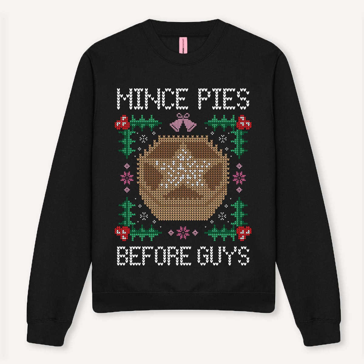 Mince Pies Before Guys Ugly Christmas Jumper-Feminist Apparel, Feminist Clothing, Feminist Sweatshirt, JH030-The Spark Company