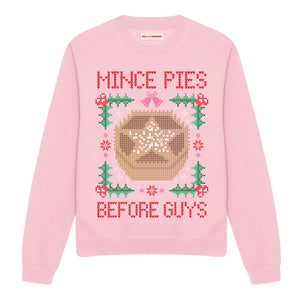 Mince Pies Before Guys Ugly Christmas Jumper-Feminist Apparel, Feminist Clothing, Feminist Sweatshirt, JH030-The Spark Company