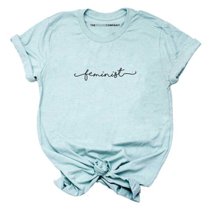 Minimalist Feminist Design T-Shirt-Feminist Apparel, Feminist Clothing, Feminist T Shirt-The Spark Company