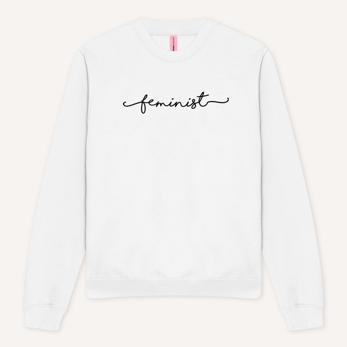 Minimalist Feminist Sweatshirt-Feminist Apparel, Feminist Clothing, Feminist Sweatshirt, JH030-The Spark Company