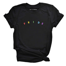 Load image into Gallery viewer, Minimalist Pride T-Shirt-LGBT Apparel, LGBT Clothing, LGBT T Shirt, BC3001-The Spark Company