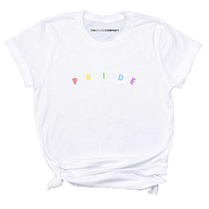 Minimalist Pride T-Shirt-LGBT Apparel, LGBT Clothing, LGBT T Shirt, BC3001-The Spark Company