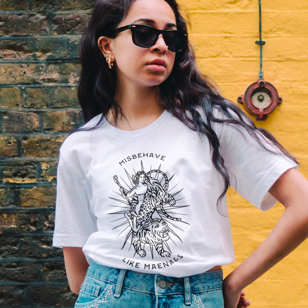 Misbehave Like Maenads T-Shirt-Feminist Apparel, Feminist Clothing, Feminist T Shirt, BC3001-The Spark Company