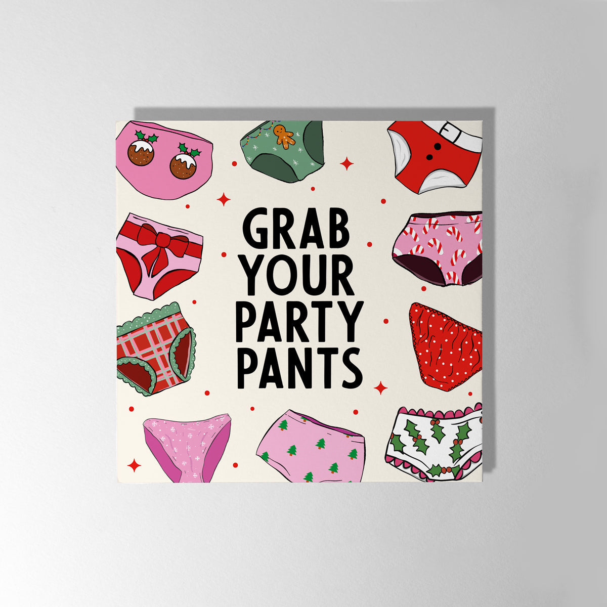 Mixed Feminist Christmas Cards (5 Pack)-Feminist Apparel, Feminist Gift, Feminist Christmas Cards-The Spark Company