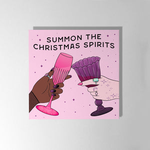 Mixed Feminist Christmas Cards (5 Pack)-Feminist Apparel, Feminist Gift, Feminist Christmas Cards-The Spark Company