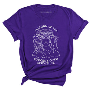 Morgan Le Fay T-Shirt-Feminist Apparel, Feminist Clothing, Feminist T Shirt, BC3001-The Spark Company