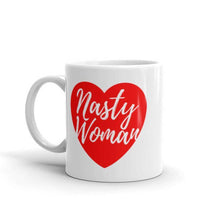 Load image into Gallery viewer, Nasty Woman Mug-Feminist Apparel, Feminist Gift, Feminist Coffee Mug, 11oz White Ceramic-The Spark Company
