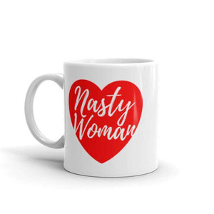 Nasty Woman Mug-Feminist Apparel, Feminist Gift, Feminist Coffee Mug, 11oz White Ceramic-The Spark Company