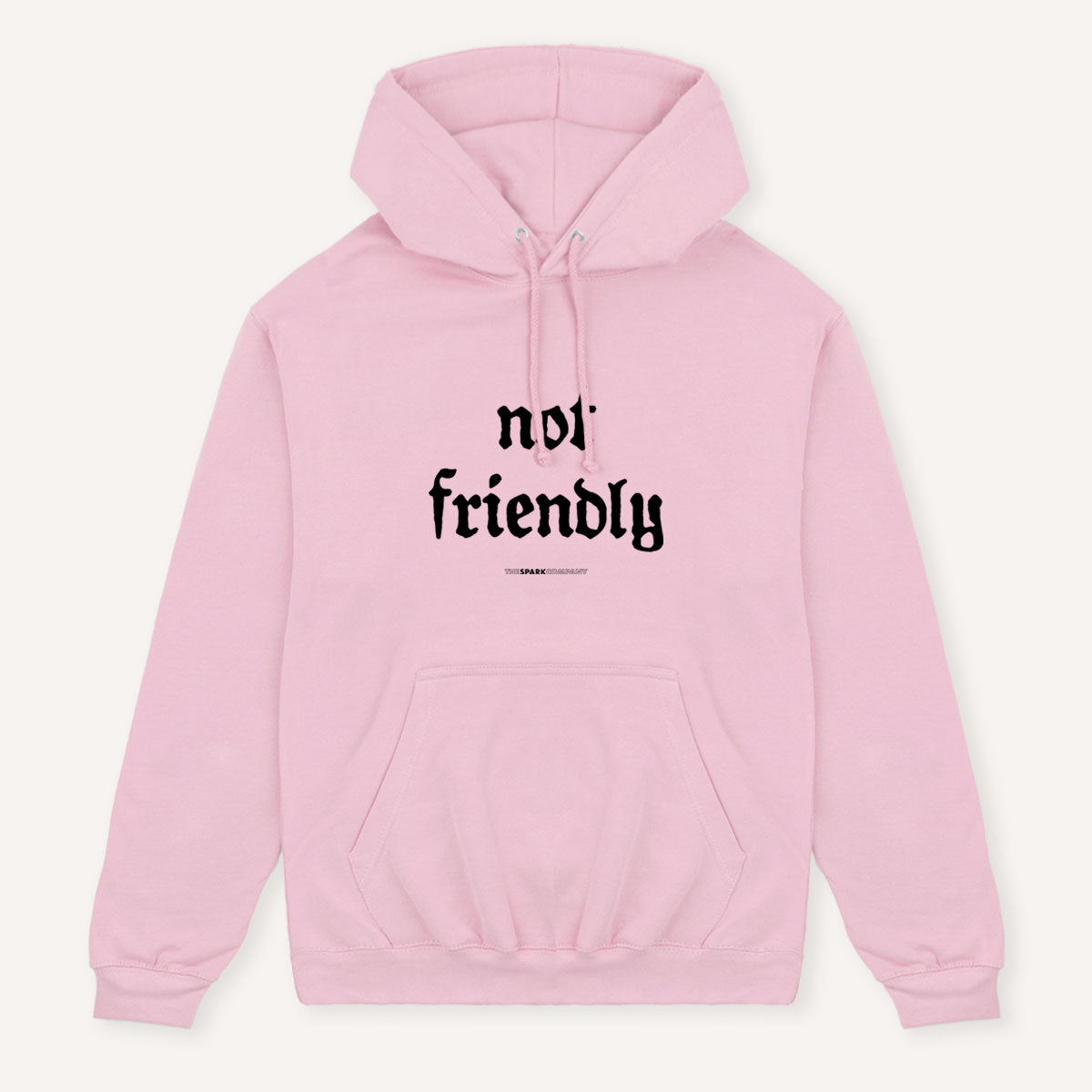 Not Friendly Hoodie-Feminist Apparel, Feminist Clothing, Feminist Hoodie, JH001-The Spark Company