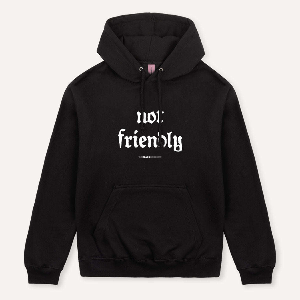 Not Friendly Hoodie-Feminist Apparel, Feminist Clothing, Feminist Hoodie, JH001-The Spark Company