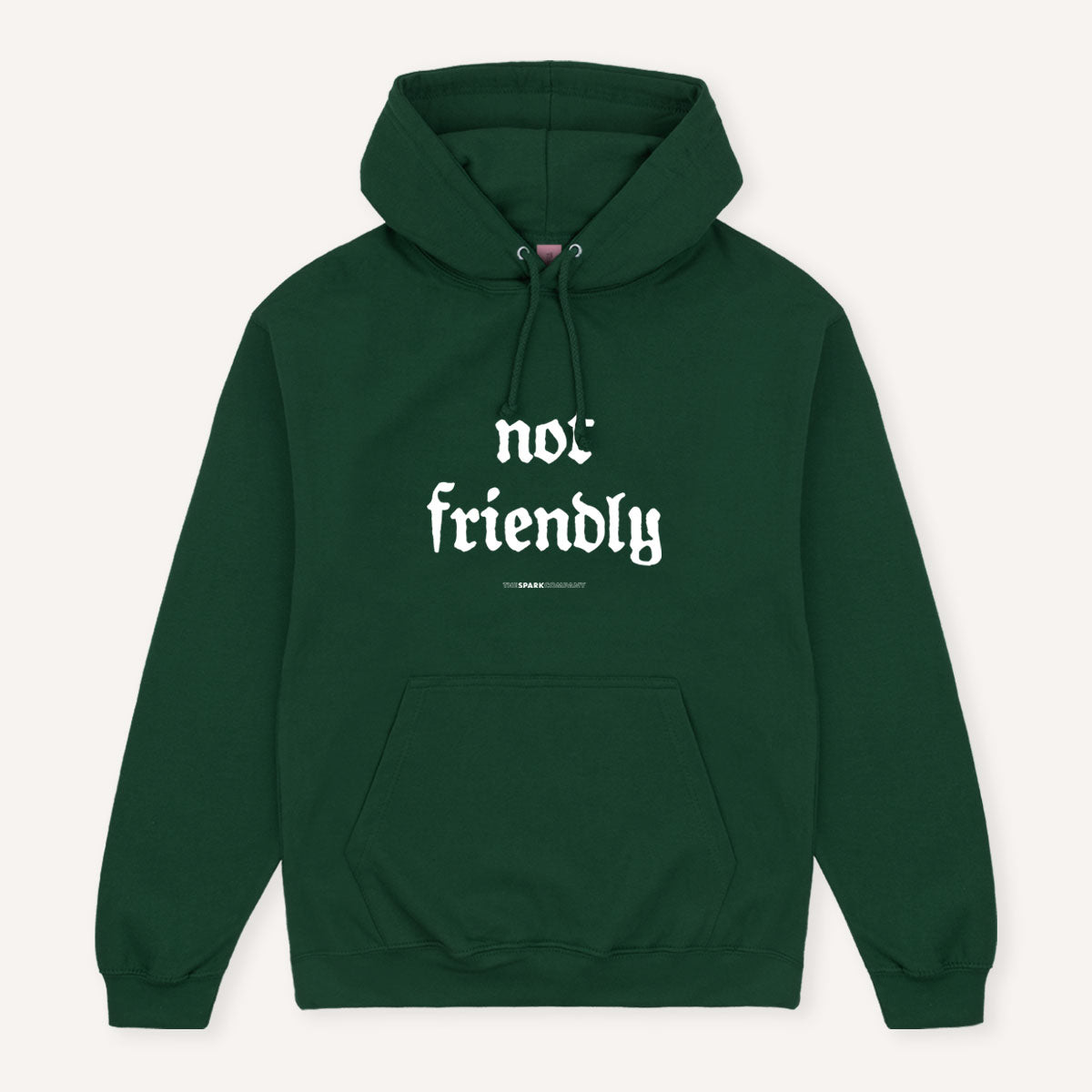 Not Friendly Hoodie-Feminist Apparel, Feminist Clothing, Feminist Hoodie, JH001-The Spark Company