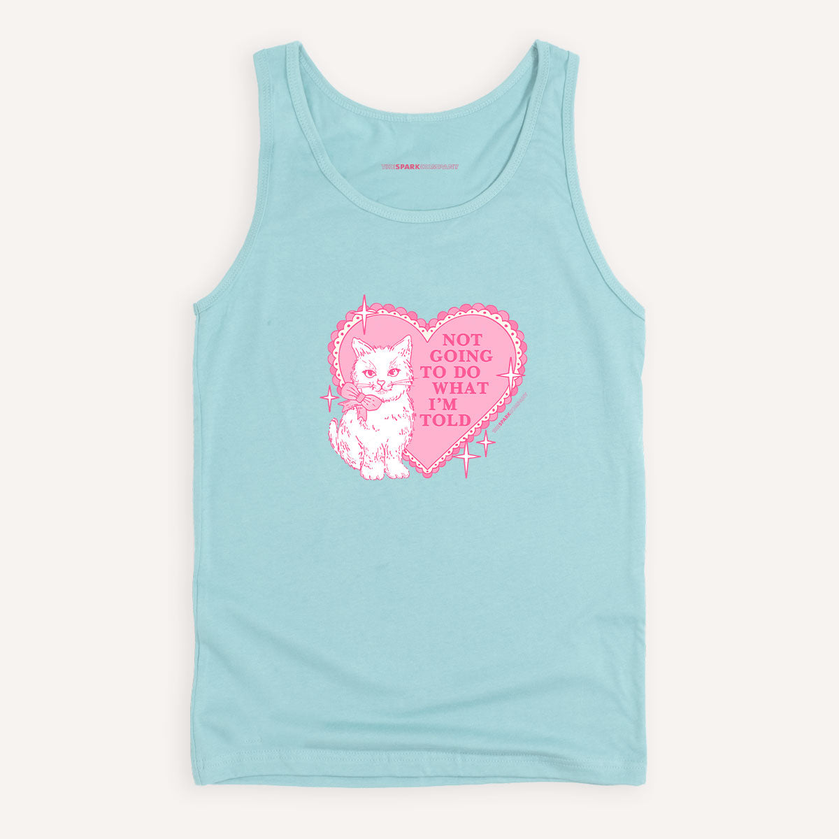 Not Going To Do What I'm Told Tank Top-Feminist Apparel, Feminist Clothing, Feminist Tank, 03980-The Spark Company
