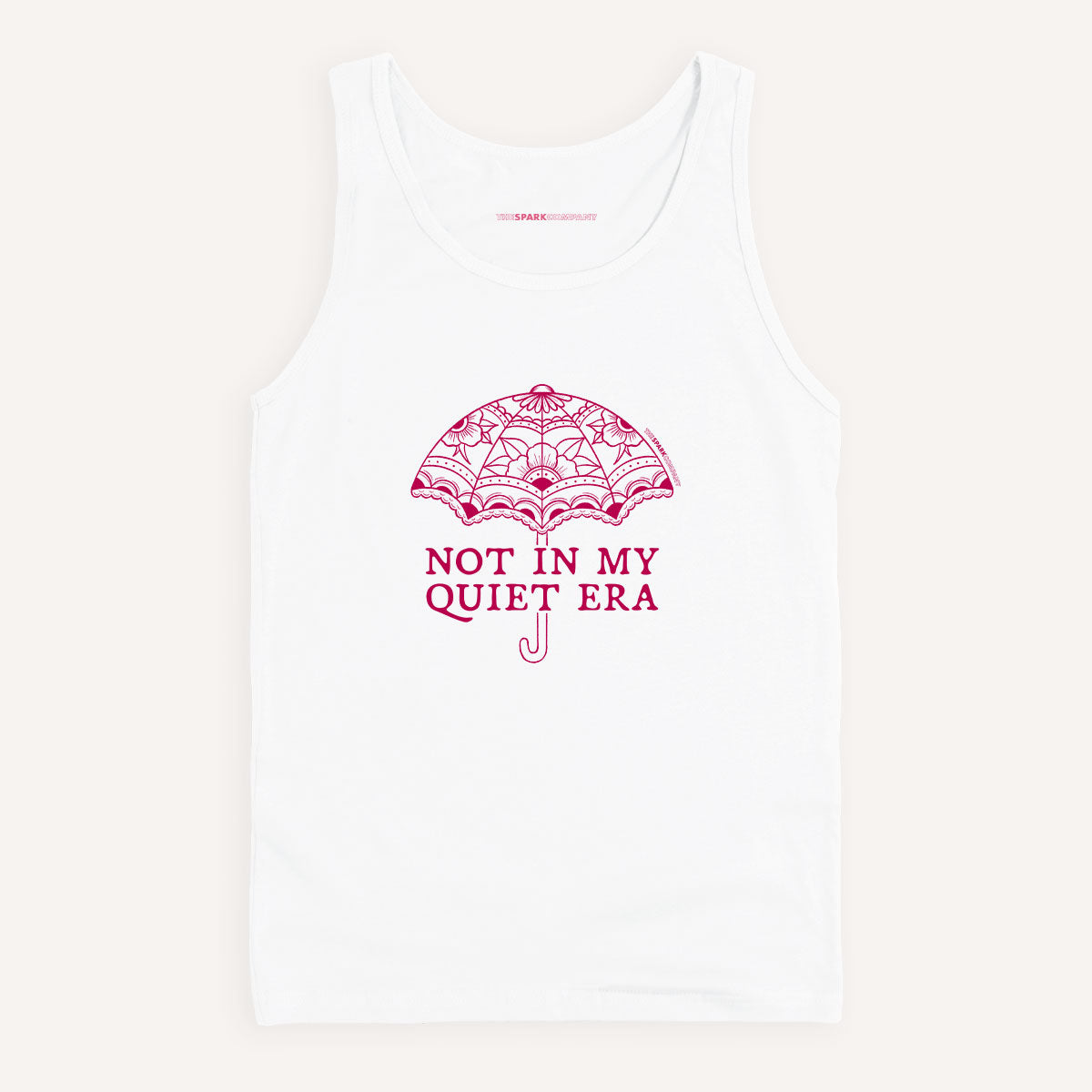 Not In My Quiet Era Tank Top-Feminist Apparel, Feminist Clothing, Feminist Tank, 03980-The Spark Company