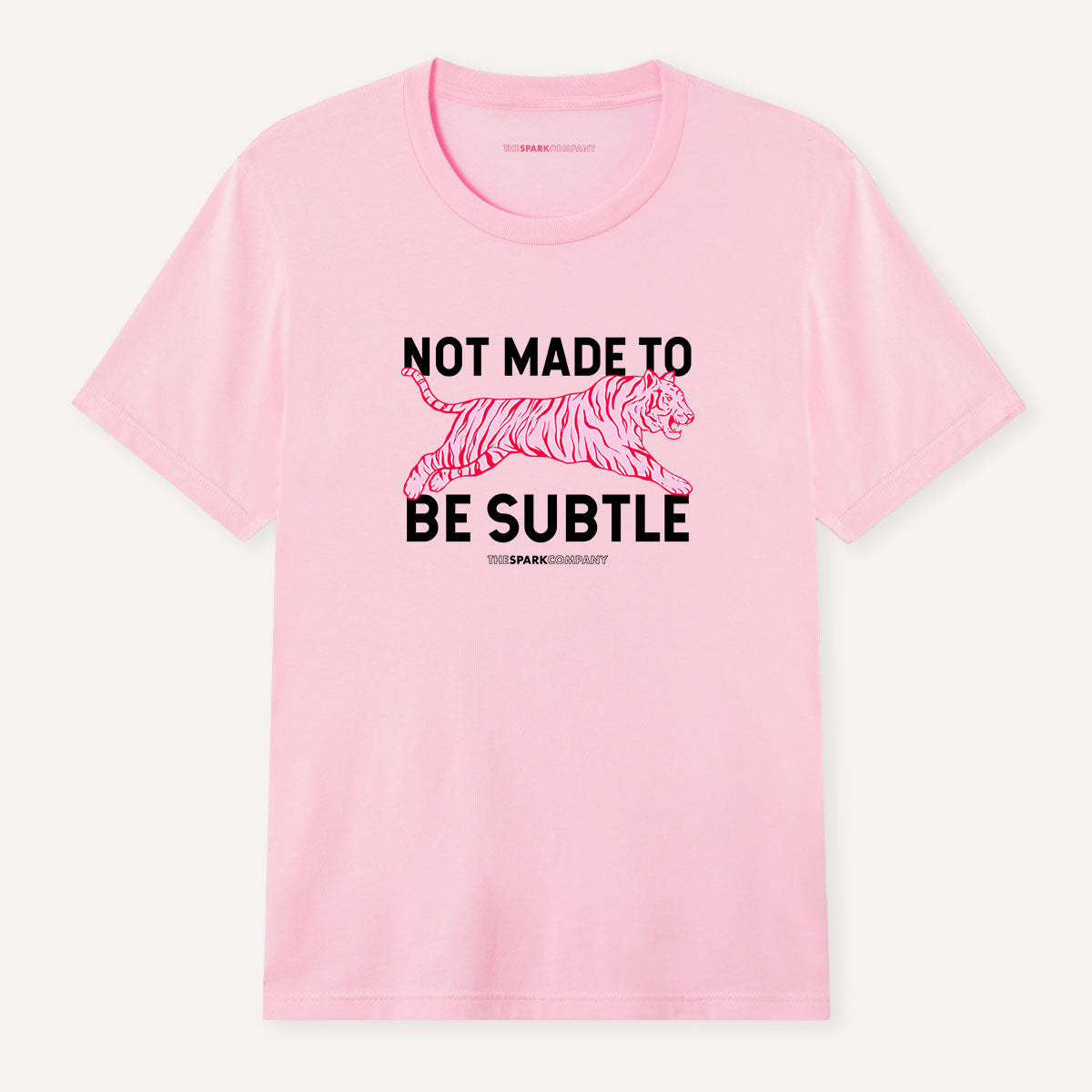 Not Made To Be Subtle T-Shirt-Feminist Apparel, Feminist Clothing, Feminist T Shirt, BC3001-The Spark Company