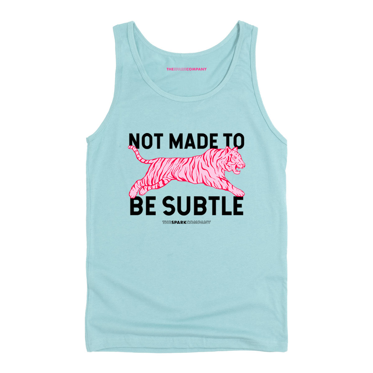 Not Made To Be Subtle Tank Top-Feminist Apparel, Feminist Clothing, Feminist Tank, 03980-The Spark Company