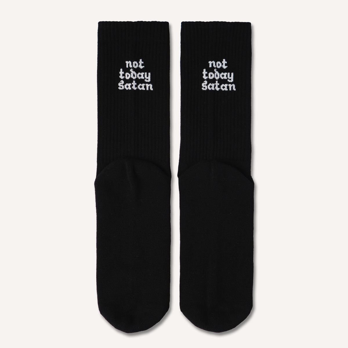 Not Today Satan Socks-Feminist Apparel, Feminist Clothing, Feminist Socks-The Spark Company