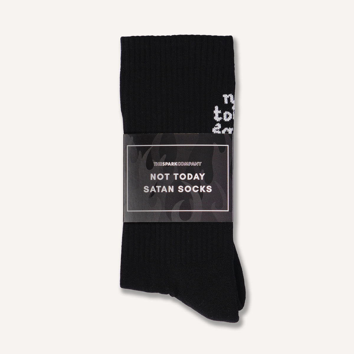 Not Today Satan Socks-Feminist Apparel, Feminist Clothing, Feminist Socks-The Spark Company