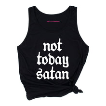 Load image into Gallery viewer, Not Today Satan Tank Top-Feminist Apparel, Feminist Clothing, Feminist Tank, 03980-The Spark Company