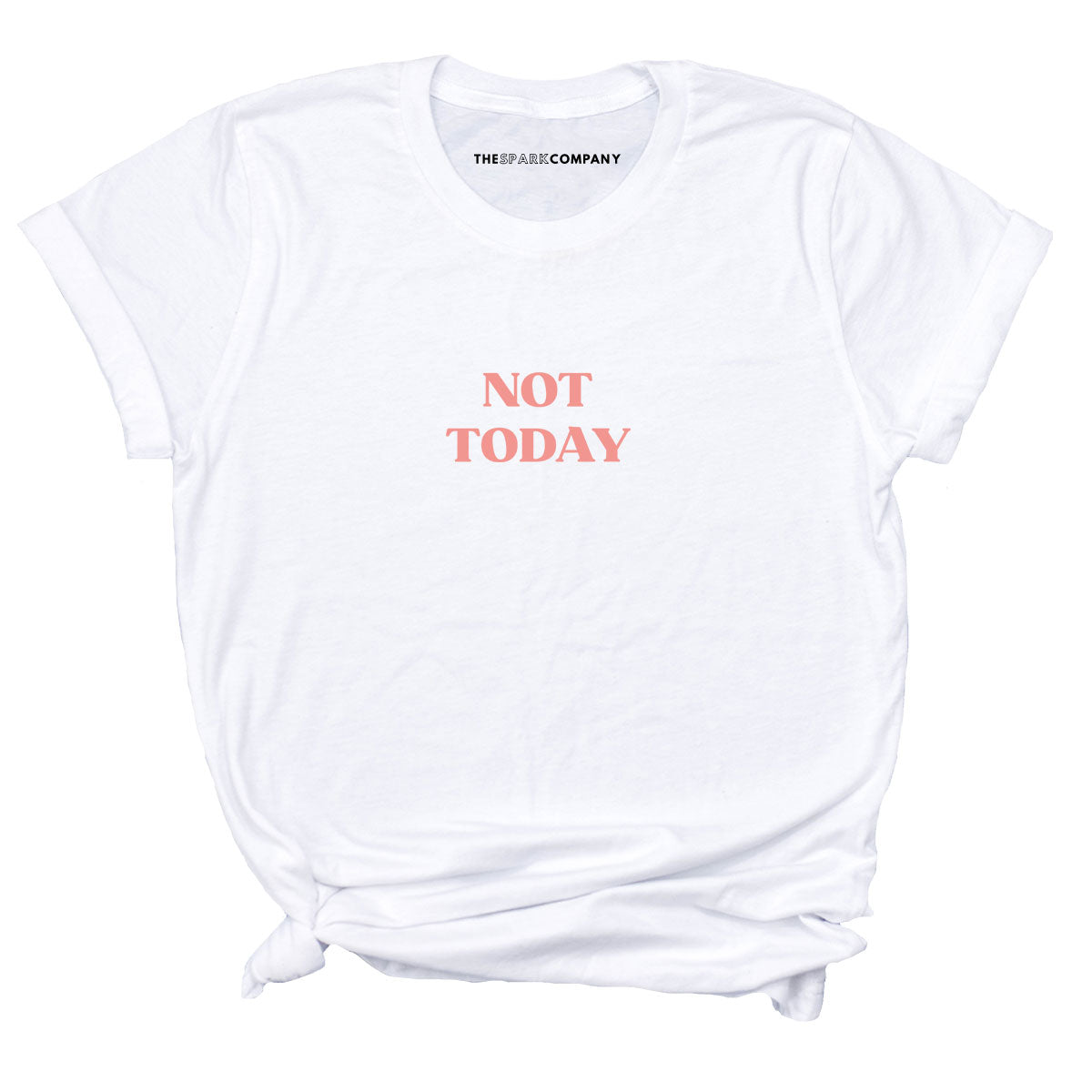 Not Today T-Shirt-Feminist Apparel, Feminist Clothing, Feminist T Shirt, BC3001-The Spark Company