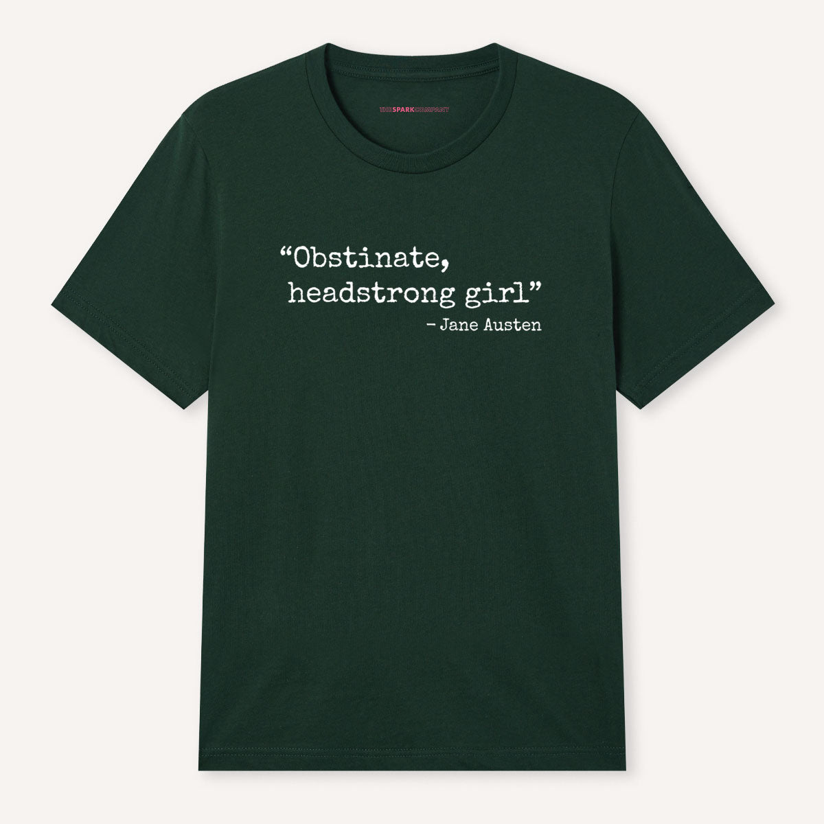 Obstinate, Headstrong Girl T-Shirt-Feminist Apparel, Feminist Clothing, Feminist T Shirt, BC3001-The Spark Company