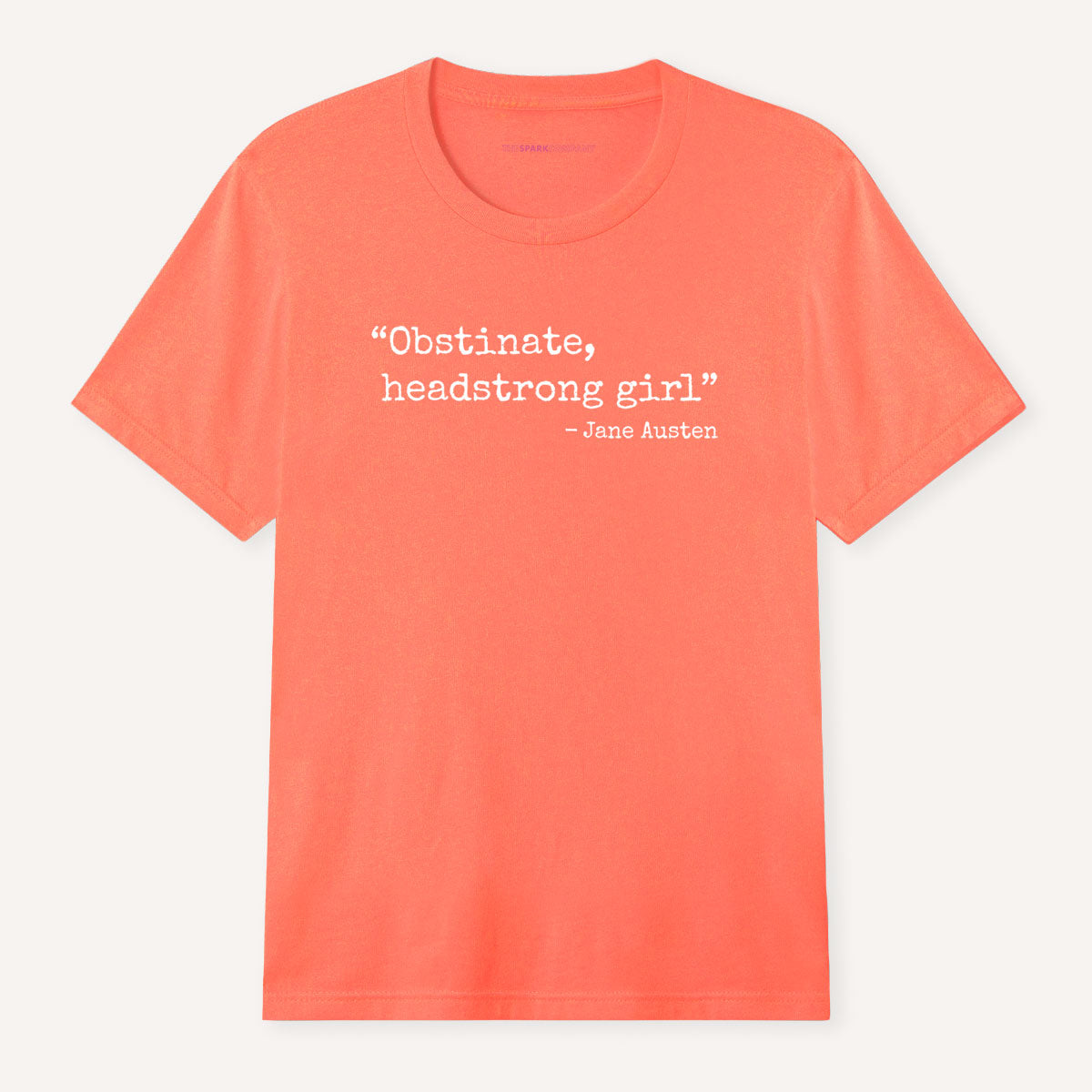 Obstinate, Headstrong Girl T-Shirt-Feminist Apparel, Feminist Clothing, Feminist T Shirt, BC3001-The Spark Company